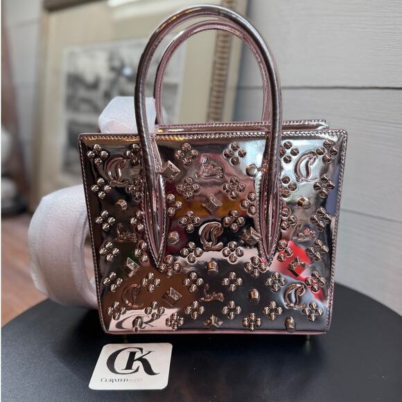 Christian Louboutin Paloma Small Specchio Top Handle Bag NWT - Picture 1 of 6